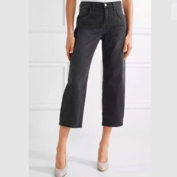 Current/Elliott Denim - Current/ Elliott barrel crop jeans in townhouse